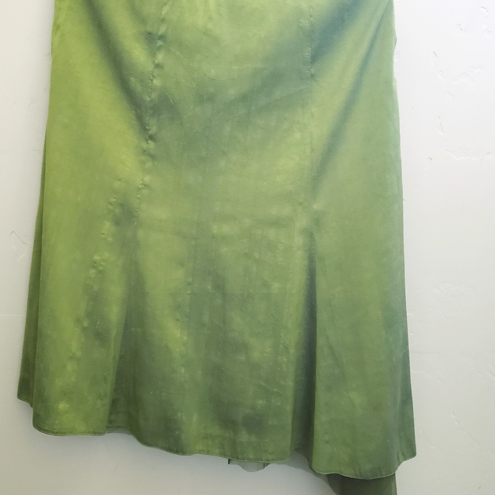 Gigi Clark, Modern Couture Skirt (green)